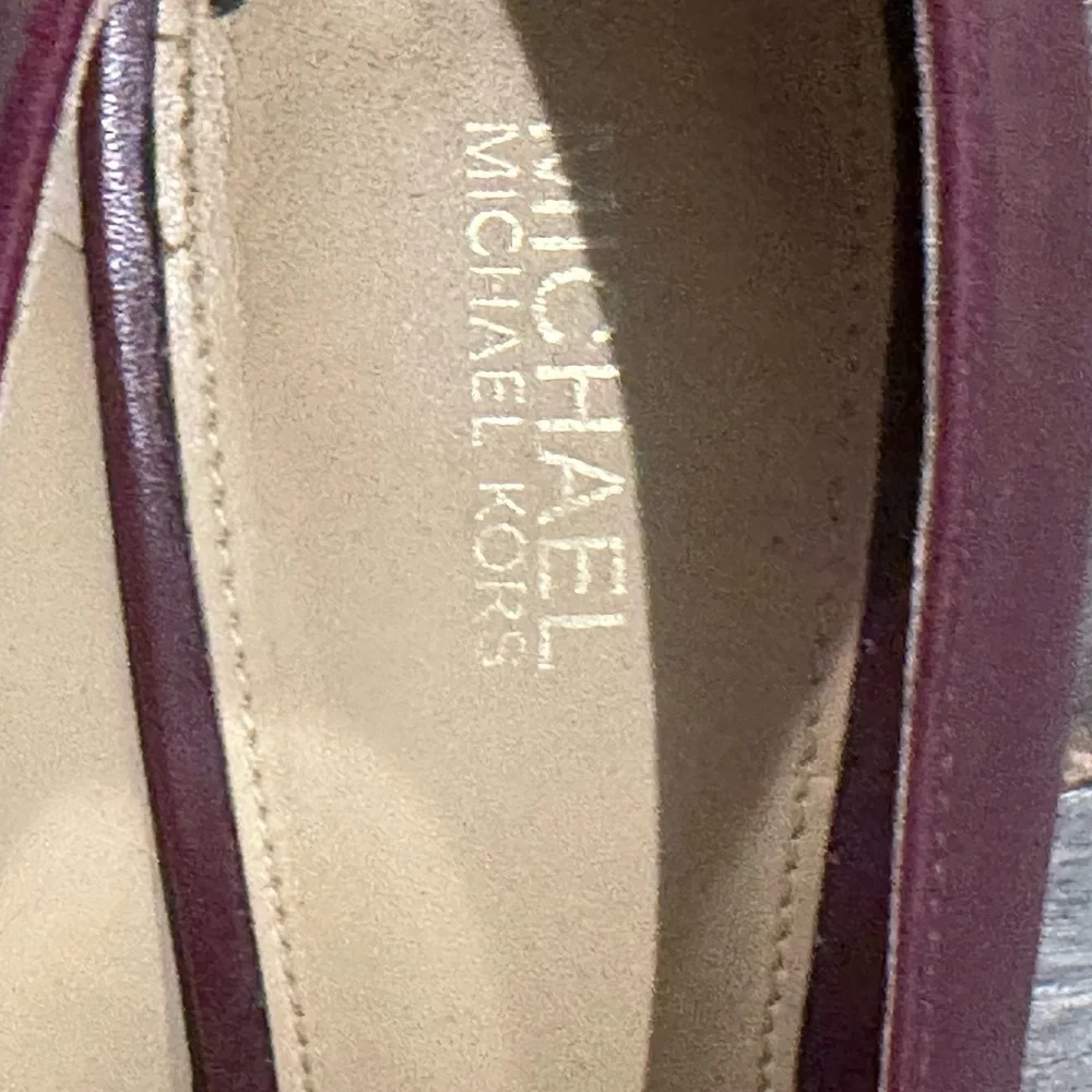 MICHAEL Michael Kors SHEILA Leather Loafer OXBLOOD Slip On